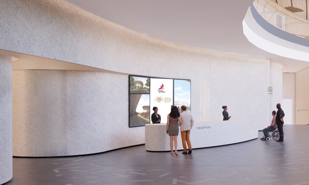 Lobby Leading to the Exhibition Galleries