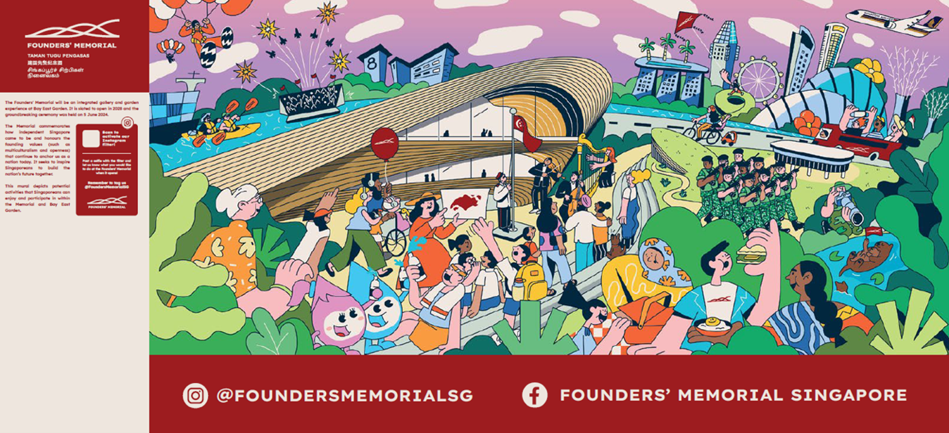 our memorial, our singapore mural